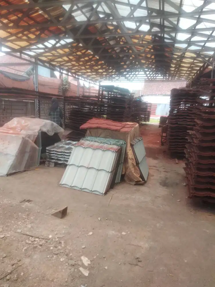 Spandek metal  pasir dan genteng metal pasir pasir