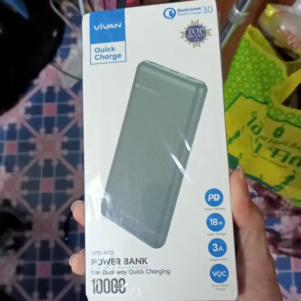 Jual powerbank merk Vivan