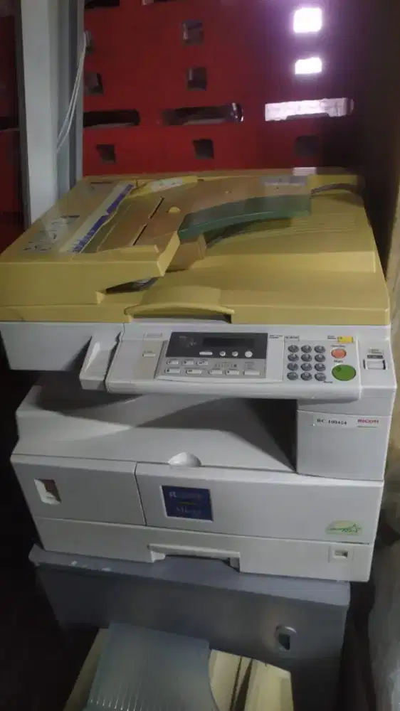 2 unit mesin fotocopy sekaligus printer