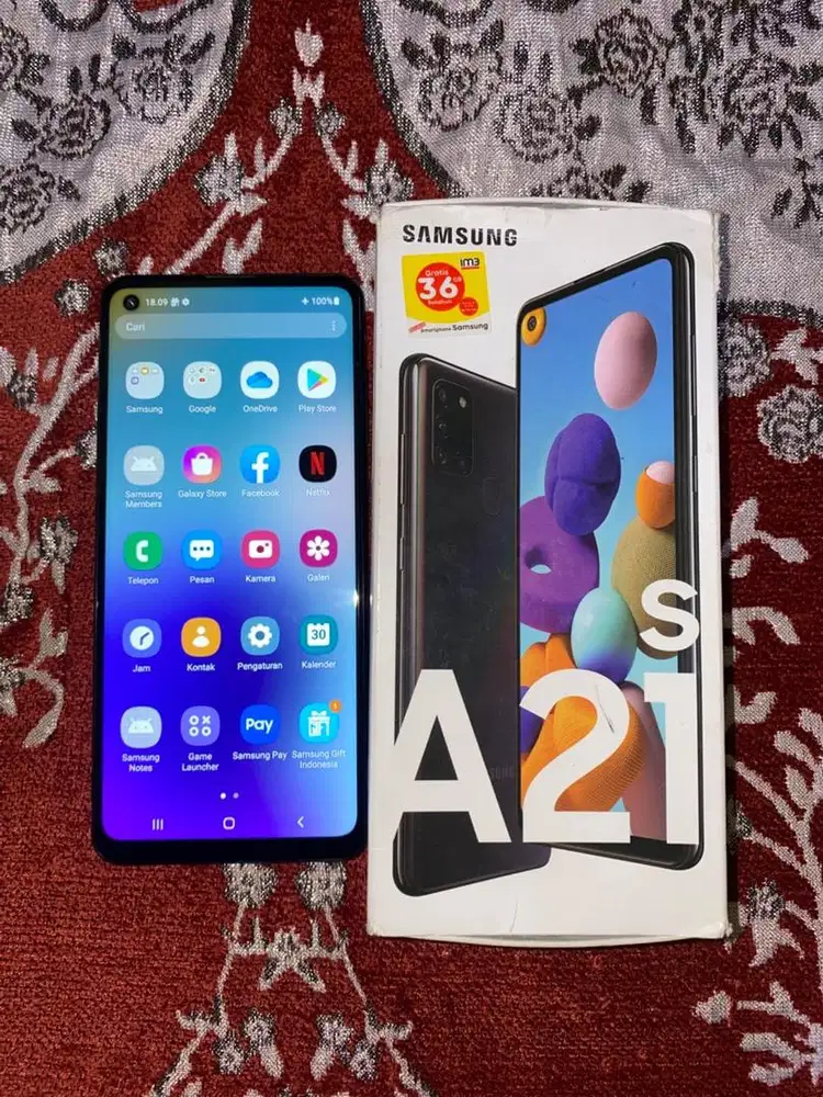 BU jual cepat Samsung A21S ram 6/64