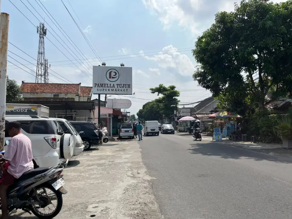 DEKAT PERUM PERTAMINA PURWOMARTANI: Tanah Jogja SHM Tepi Jalan
