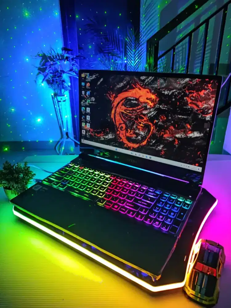 Laptop Gaming MSI LEOPARD PRO GL65 Core i7 Ram 16/512gb Ssd Dual Vga