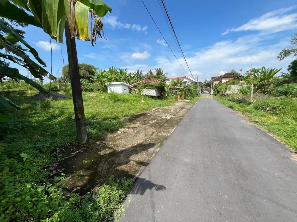 DEKAT PASAR GENTAN: Tanah Jakal Km 10 Jogja, Cocok Hunian