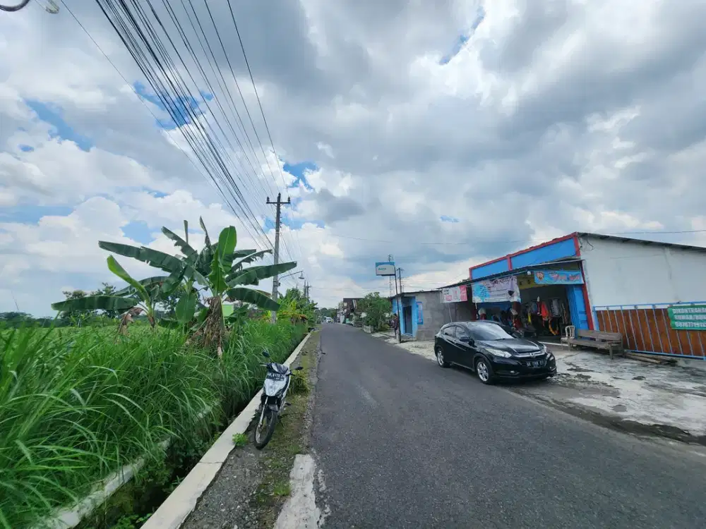 Tepi Jl Sambiroto Purwomartani, Prospek Ruko Tanah SHM