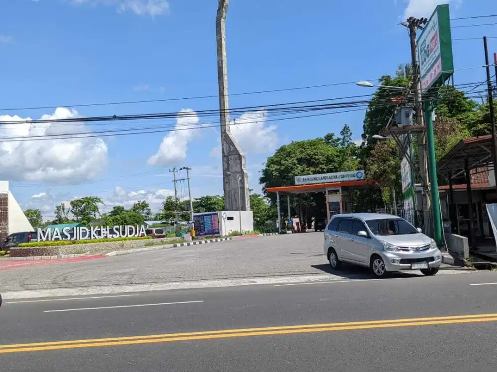 Dekat Pasar Gamping dan Ringroad, Tanah Jogja Akses Jalan Lebar