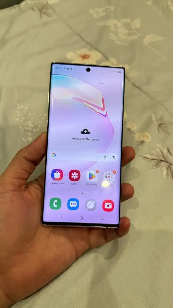 Dijual Samsung Note 10 Plus White 12/256GB SEIN
