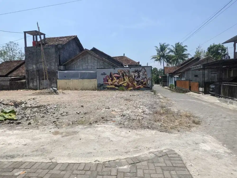 DEKAT PUSKESMAS NGAGLIK: Tanah Area Jakal 10 Jogja, AJB Notaris