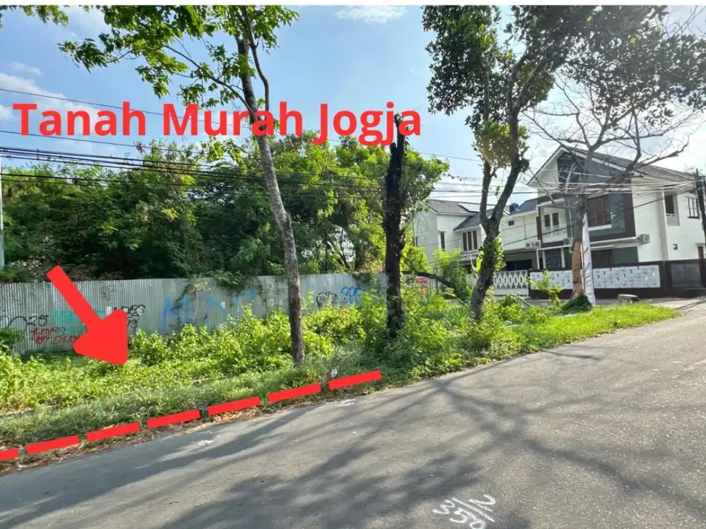 Tanah Jl Sambisari Kalasan, Dekat Ringroad Maguwo Jogja