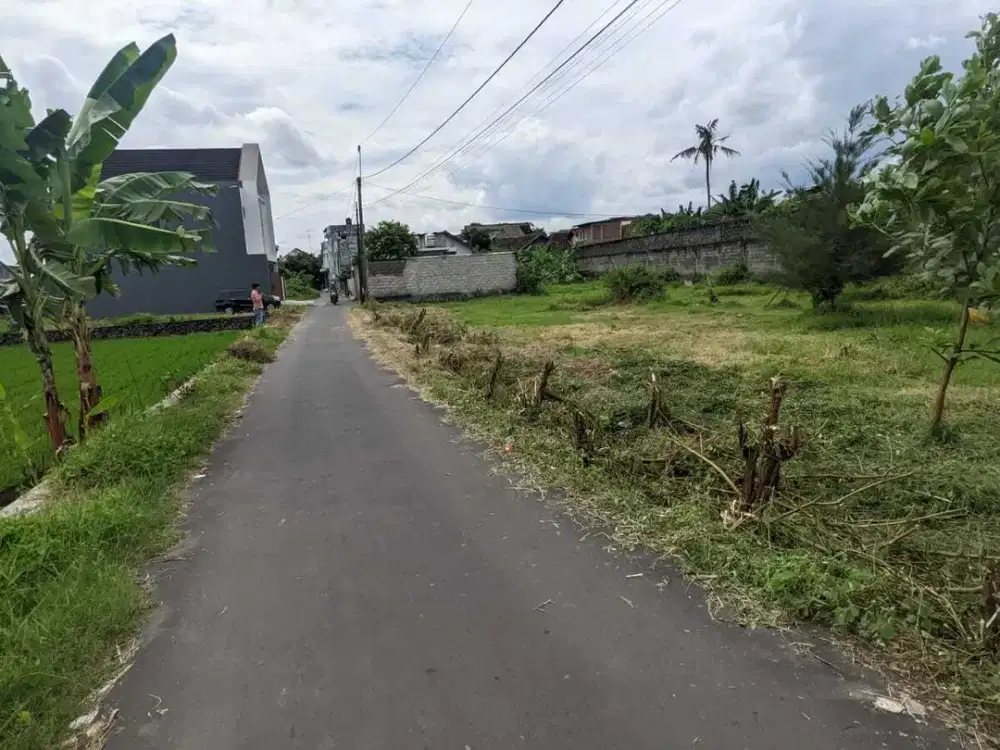 Dekat Jogja City Mall, Tanah SHM di Jl Kabupaten Dalam Ringroad