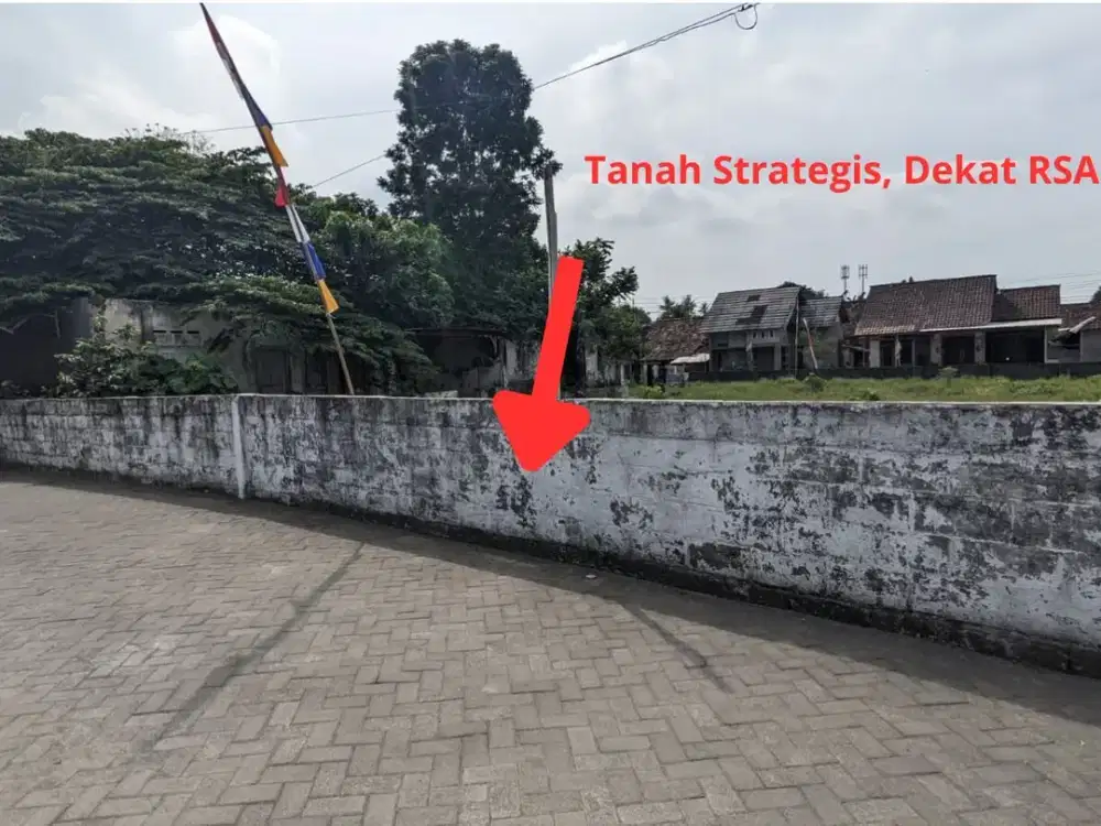 5 Menit Pemda Sleman Jogja, Tanah Murah Akses Mobil Papasan, SHM