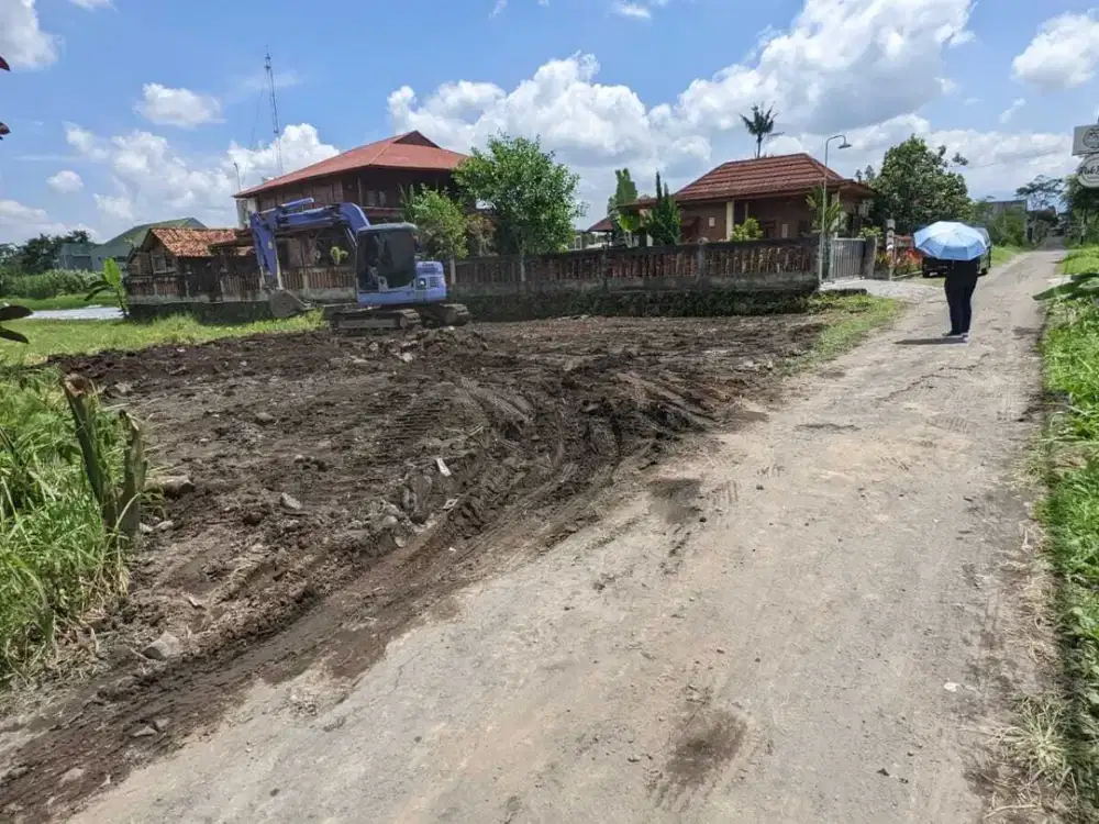 Dekat Taman Palagan Asri Residence, Tanah di Jl Damai Jogja, View Sawa