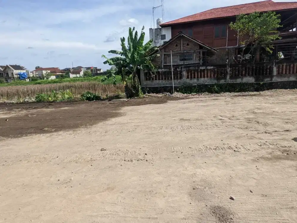 Dekat Ringroad dan UGM Jogja, Tanah Murah Cocok Hunian View Sawah