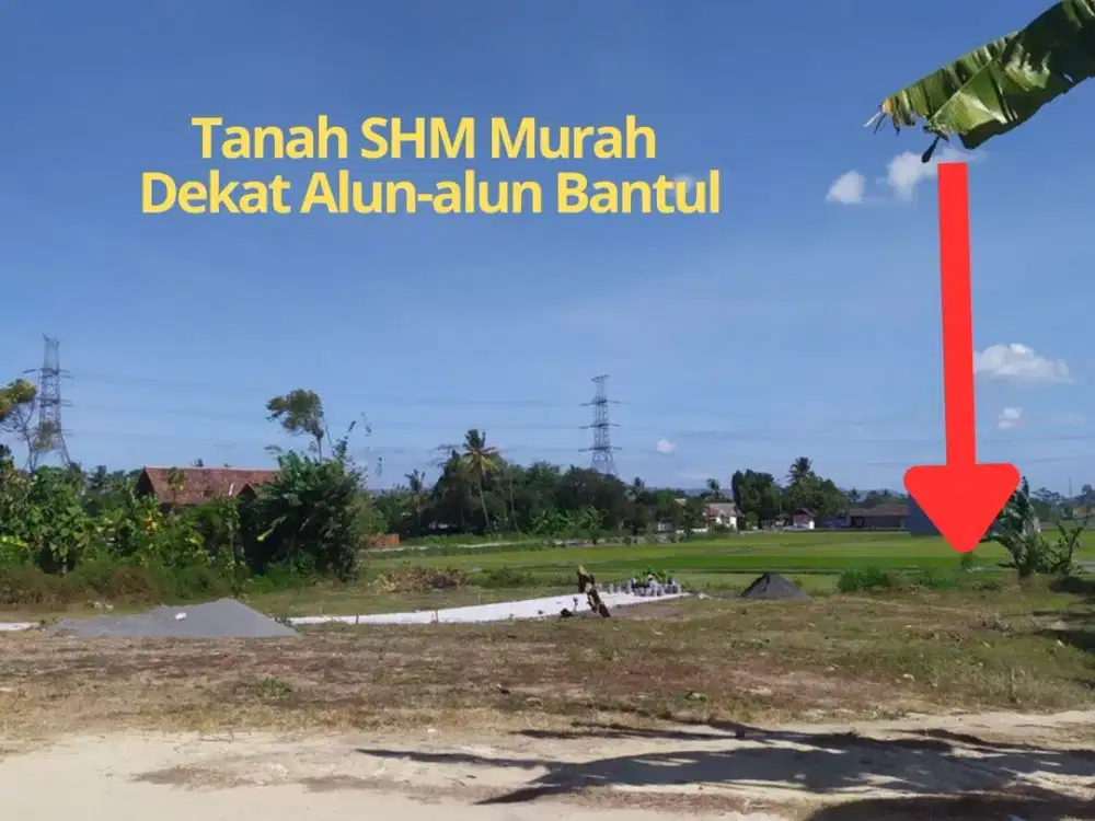 DEKAT PEMDA BANTUL: Tanah Siap AJB Jogja