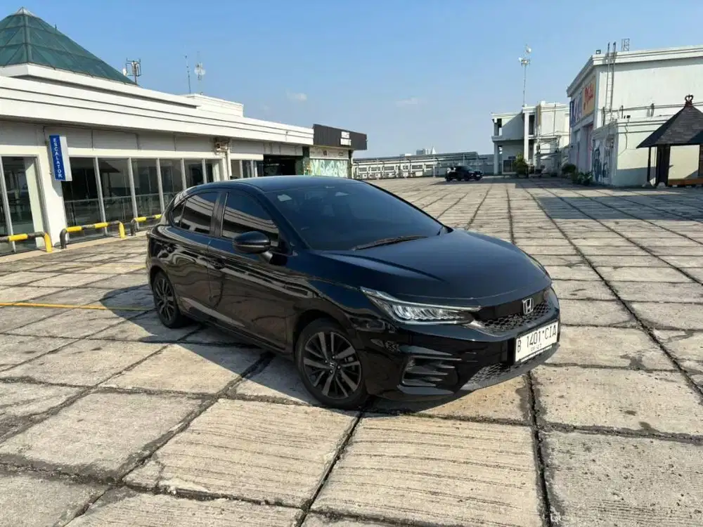 ‼️dp10‼️Honda City HB Hatchback RS Sensing CVT AT 2022 Hitam 2023