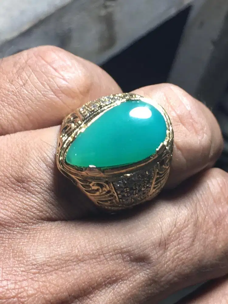 BATU BACAN PALAMEA CUTTING TETES AIR KRISTAL NATURAL RING KUNSARR