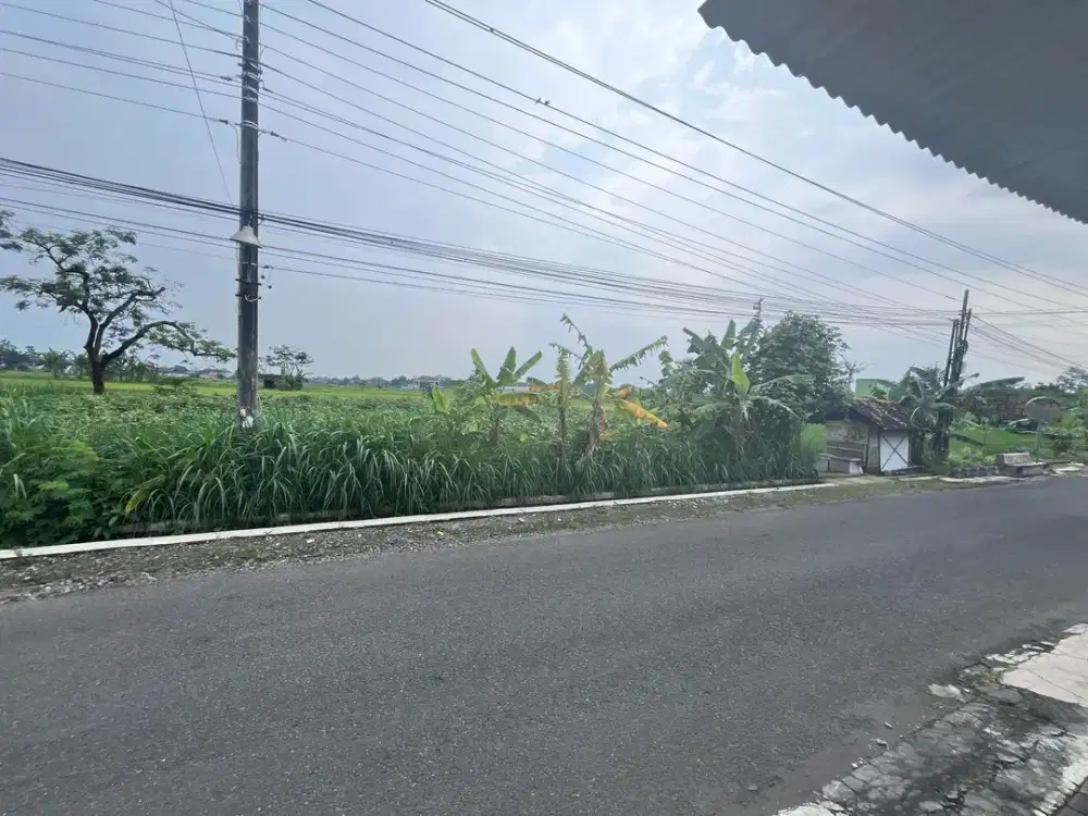 Dekat RS PAU Berbah, Tanah Ringroad Timur Jogja