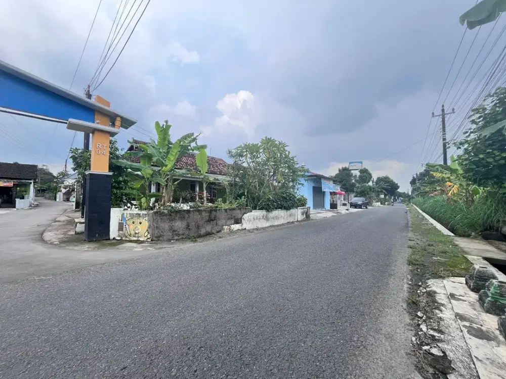300 Jutaan! 15 Menit Ke Malioboro Jogja, Tanah SHM Jalan Lebar