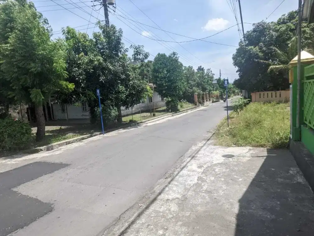 Dekat RS Hardjolukito Berbah Blok O, Tanah SHM Jogja Jalan Mobil