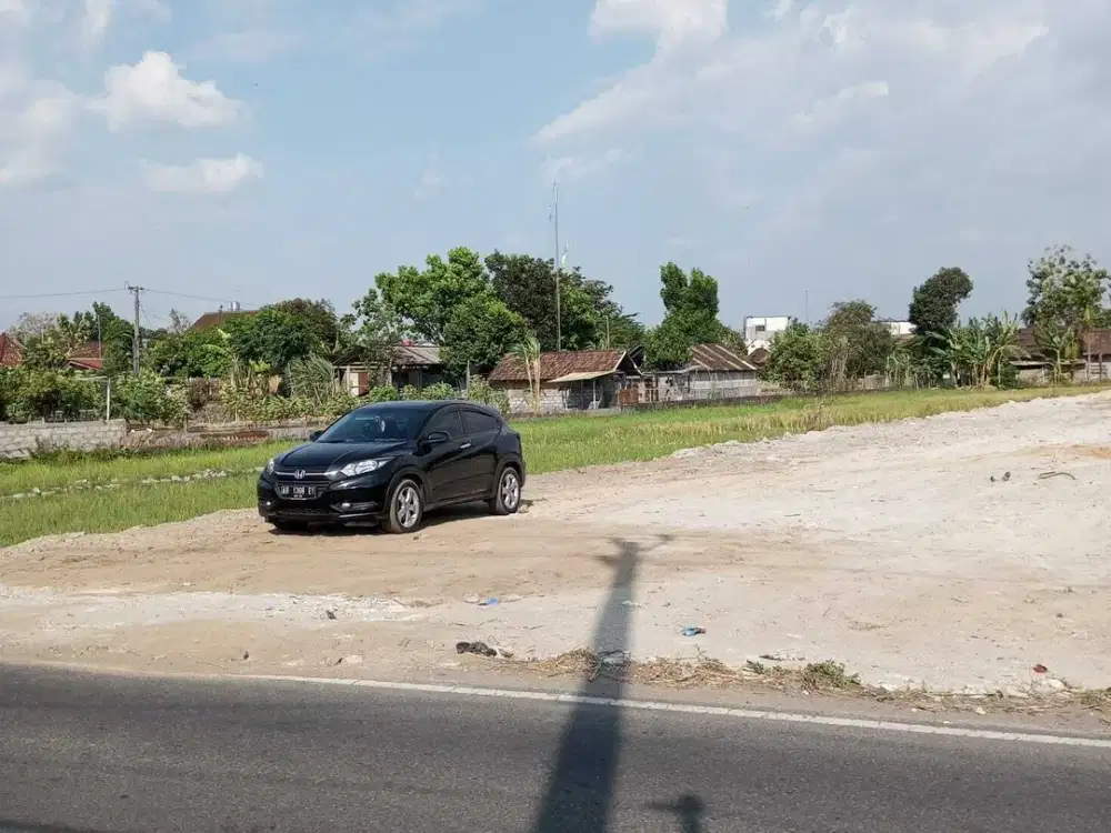 5 MENIT RINGROAD: Tanah Godean Dekat Exit Tol Jogja