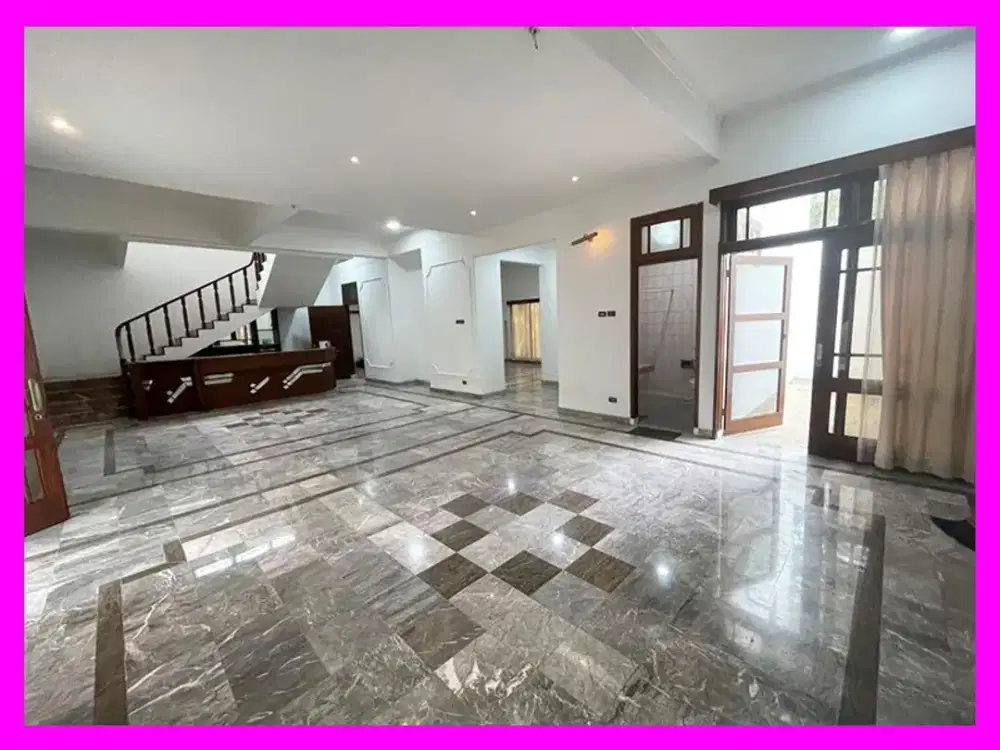 Dhyana Disewa rumah ukuran 17.5x25m di komplek kavling polri