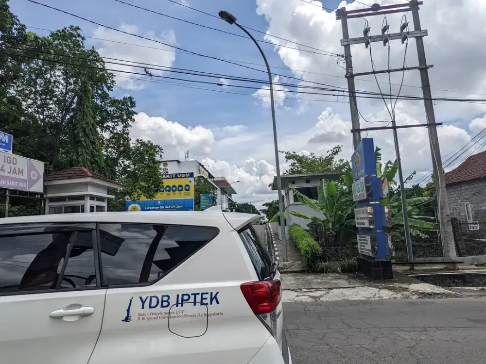 5 Menit Exit Tol Trihanggo, Tanah SHM Jogja Akses Lebar