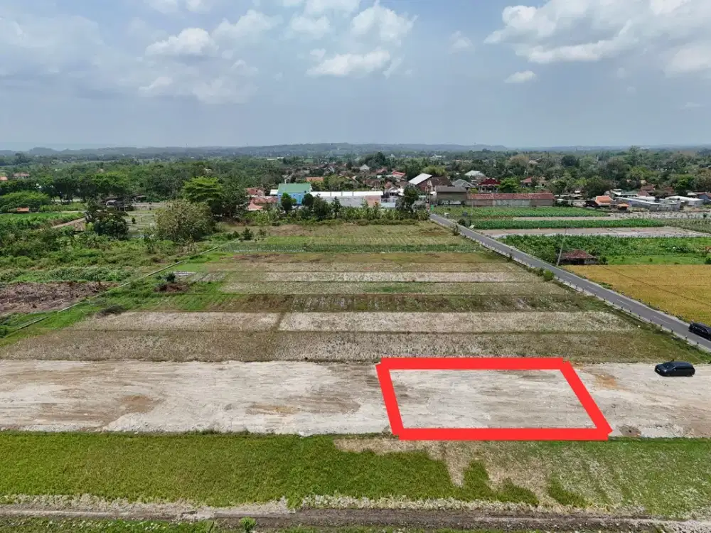 Dekat RS PKU Gamping, Tanah Dekat Ringroad Jogja Murah Akses Mobil
