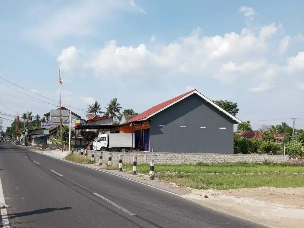 5 MENIT PASAR GODEAN: Tanah Jogja SHM View Sawah