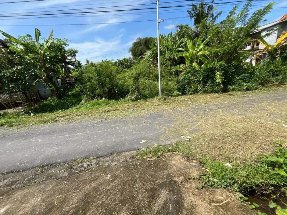 DEKAT ESKALA JL PALAGAN JOGJA: Tanah SHM, Tepi Aspal
