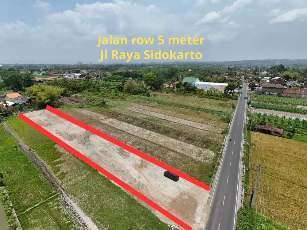 300 JUTAAN Dekat Ringroad Demak Ijo Jogja Kota, Jalan Raya Sidokarto