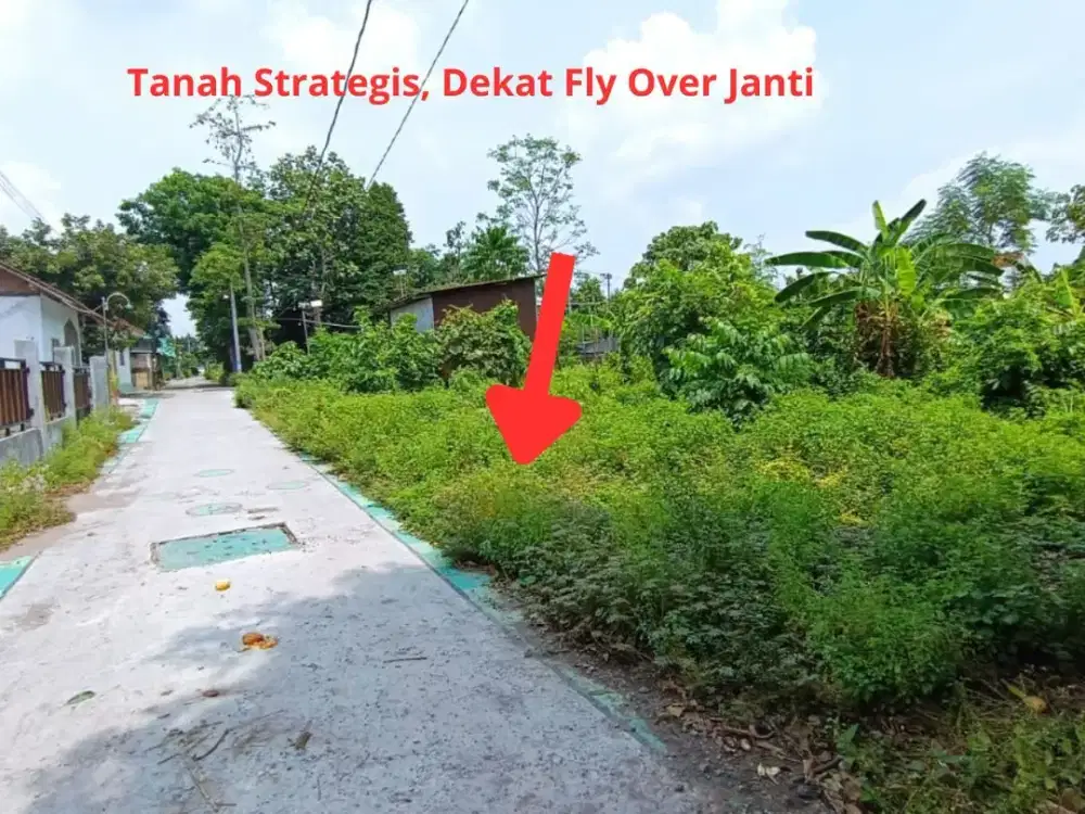 Tanah Murah Blok O Berbah Jogja, Akses Mobil, Dekat Ringroad