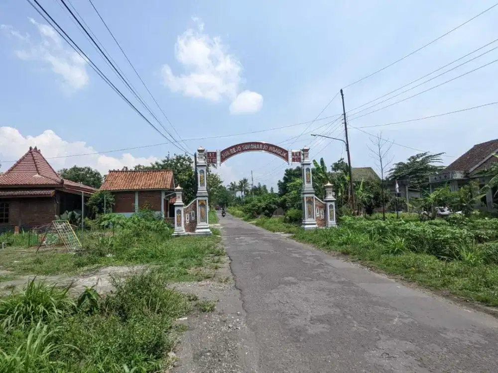 DEKAT PASAR NGAGLIK GENTAN: Tanah Kaliurang Jogja, SHM Siap Balik Nama