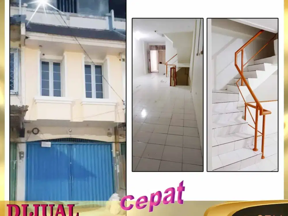 RUKO MURAH 3 LANTAI 4X20 DITAMAN PALEM LESTARI JAKARTA BARAT