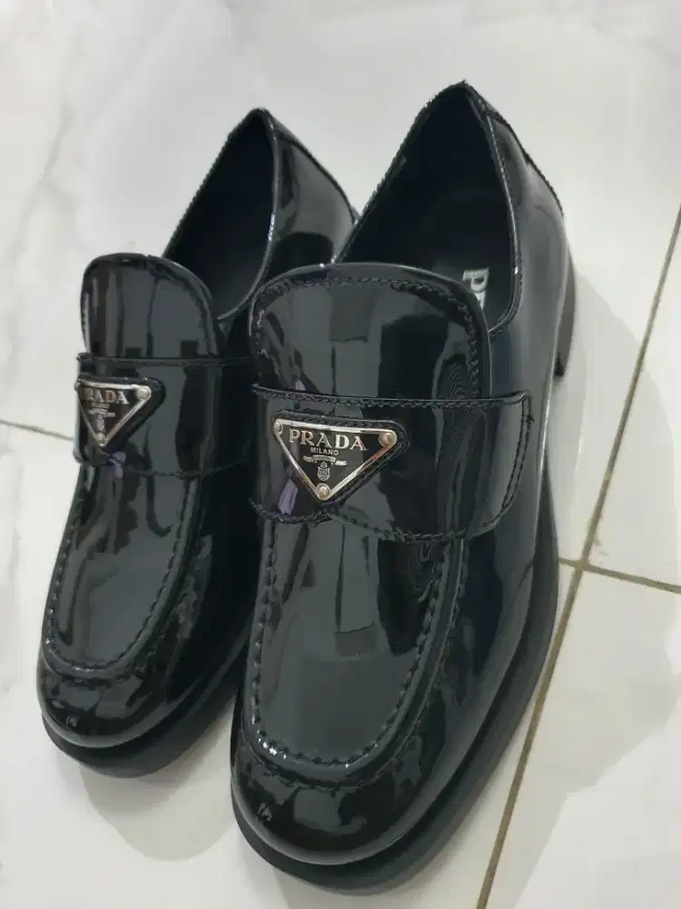 Prada Patent Leather Loafers size 36