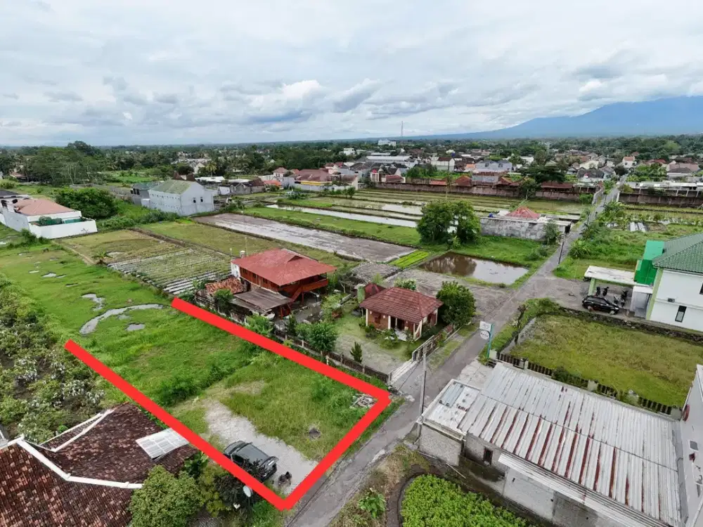 Dekat Eskala Resto Jl Palagan Km 8 Jogja, Tanah SHM 4 Jt an