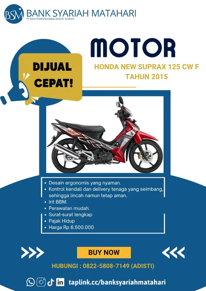 HONDRA SUPRA X 125