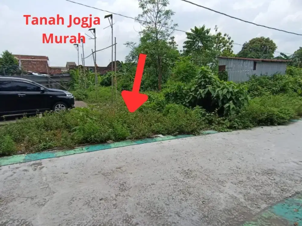 Murah, Timur JEC Dijual Tanah SHM, Akses Dekat Ringroad Jogja
