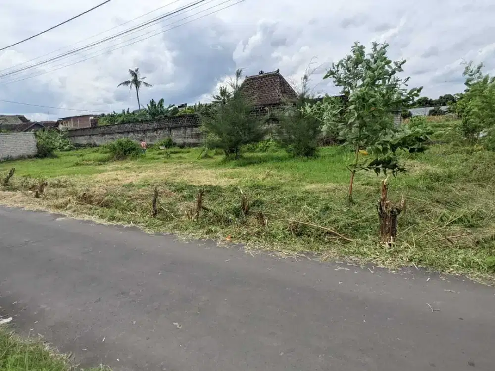 400 JT AN: 5 Menit Jogja City Mall, Lokasi Tepi Jl Aspal Trihanggo