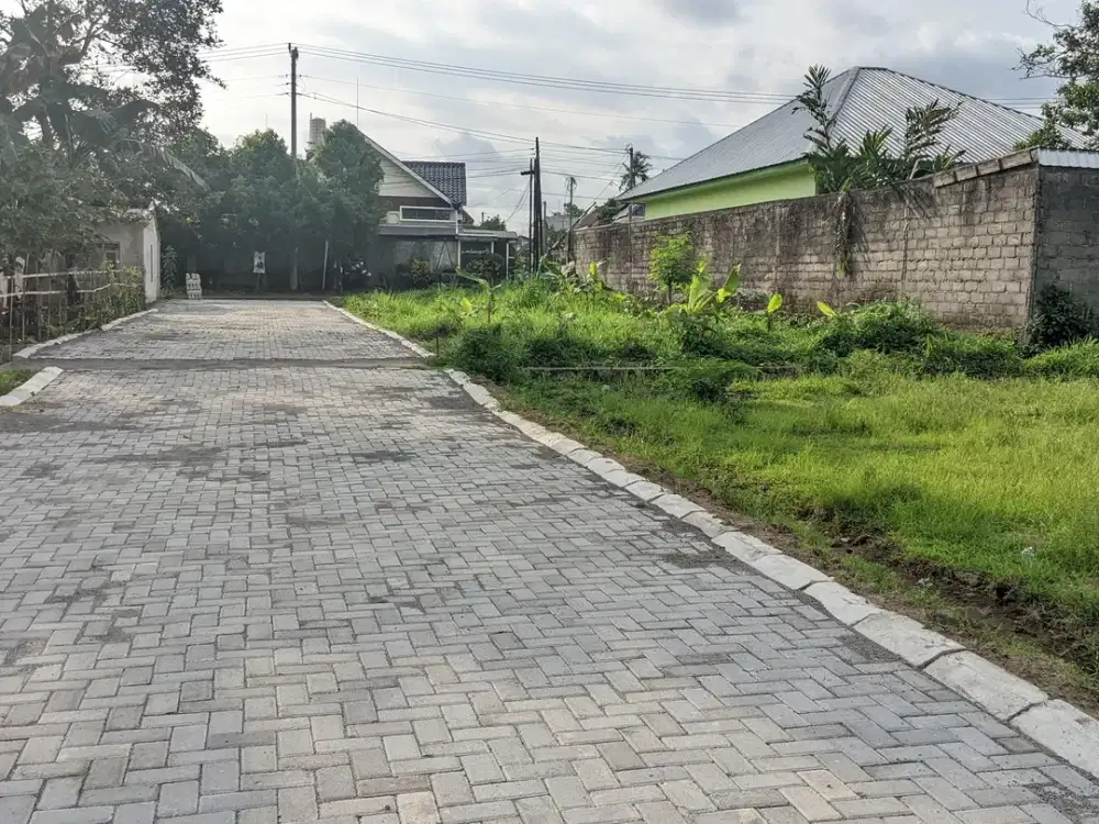 500 Meter Candi Sambisari, Tanah di Jl Jogja Solo Murah Sudah SHM