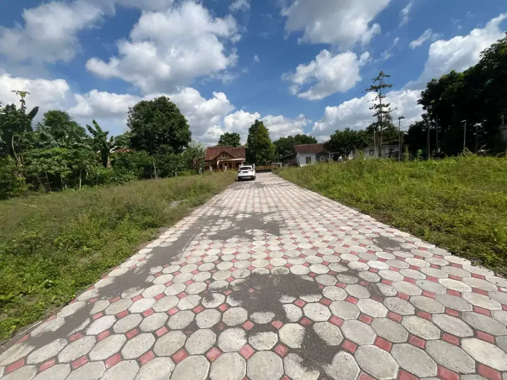 7 MENIT JOGJA EXPO CENTER: Tanah di Banguntapan Jogja, SHM