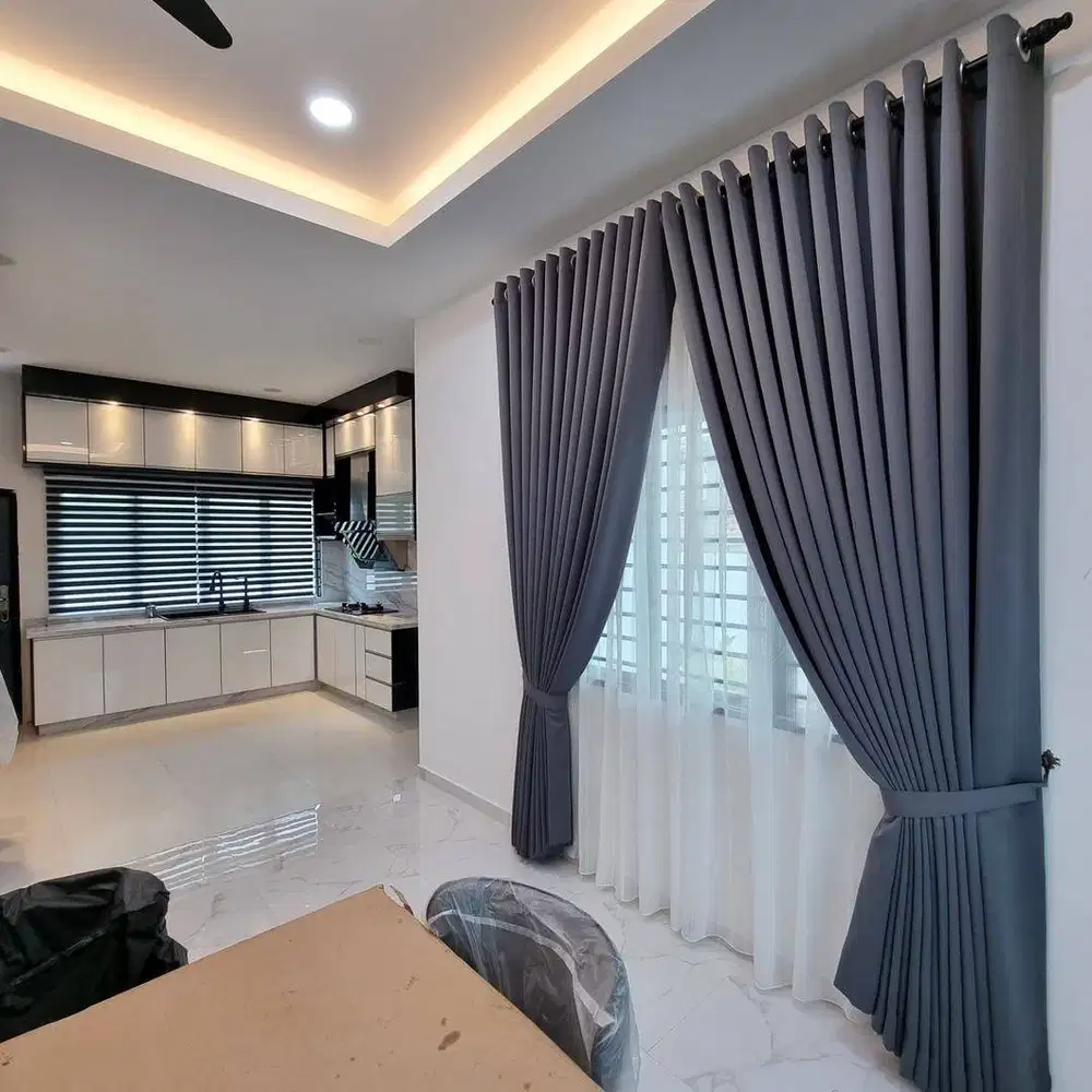 Produsen Tirai Gorden Jendela Gordyn Mewah Hordeng Model Terbaru Murah