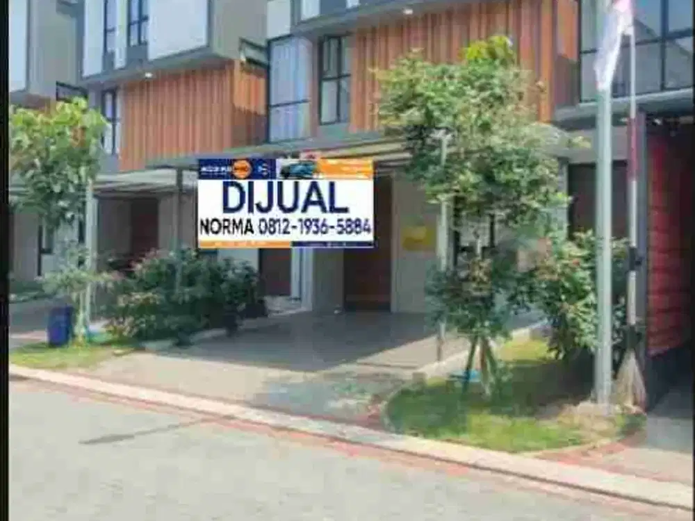 DIJUAL RUMAH BARU DEVELOPER 3 LANTAI di KOTA WISATA