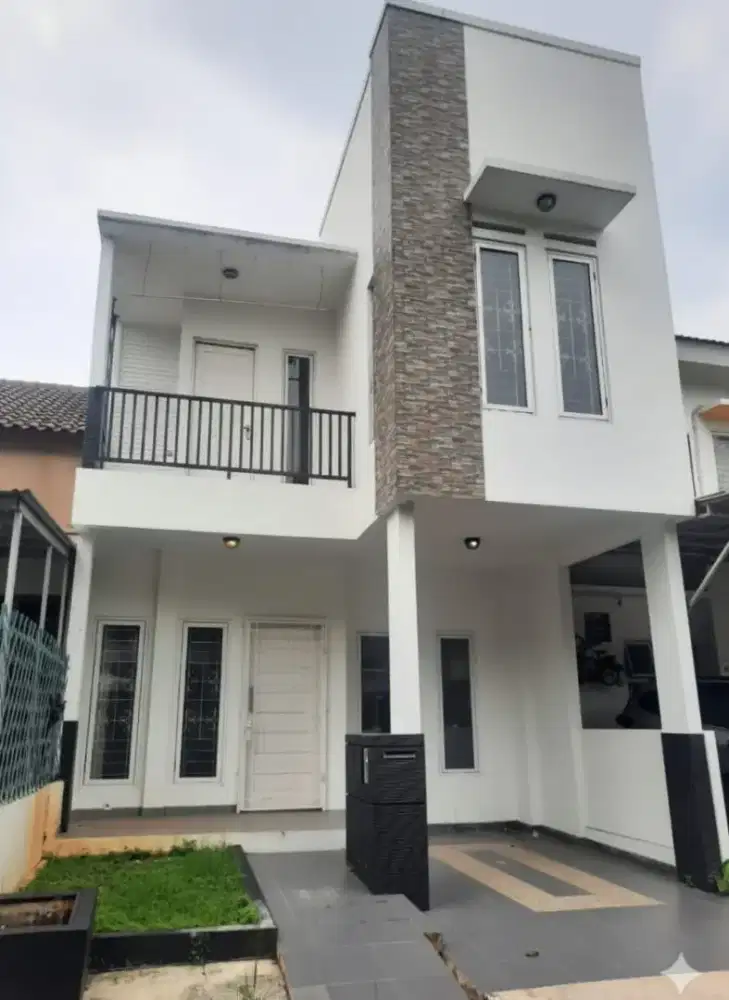 Dijual rumah siap huni di mahagoni park bintaro