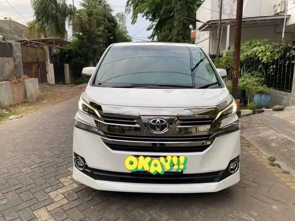 Toyota Vellfire G ATPM 2017