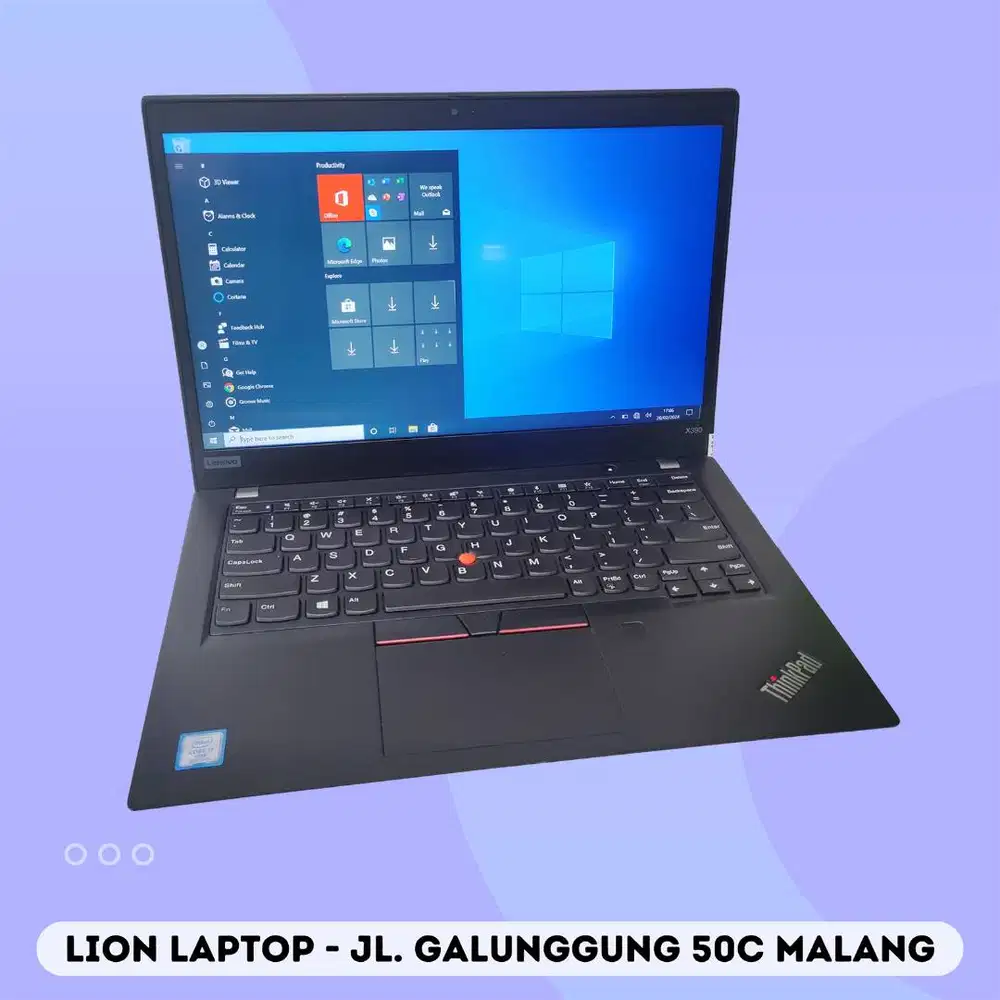 RAM 16GB Core i7 Touchscreen Slim Lenovo Thinkpad X390 [01|10]