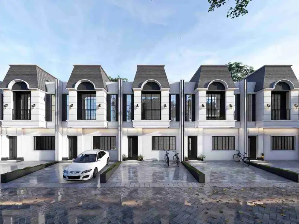 RUMAH CLASIK EROPA.  DP 0% SUDAH BISA AKAD. FREE BIAYA2. BONUS SUKA2