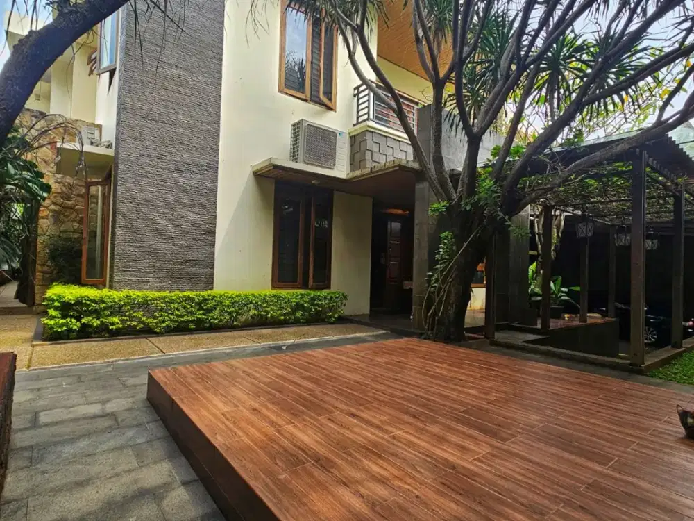 Rumah Dijual Kahfi, Ciganjur - Jagakarsa. Asri, Halaman Besar. NEGO sd DEAL