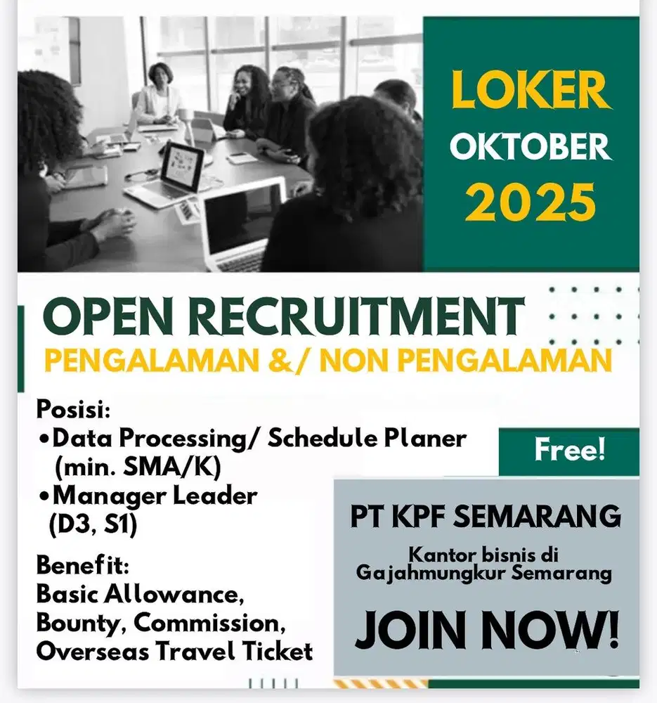 Loker Oktober Semarang