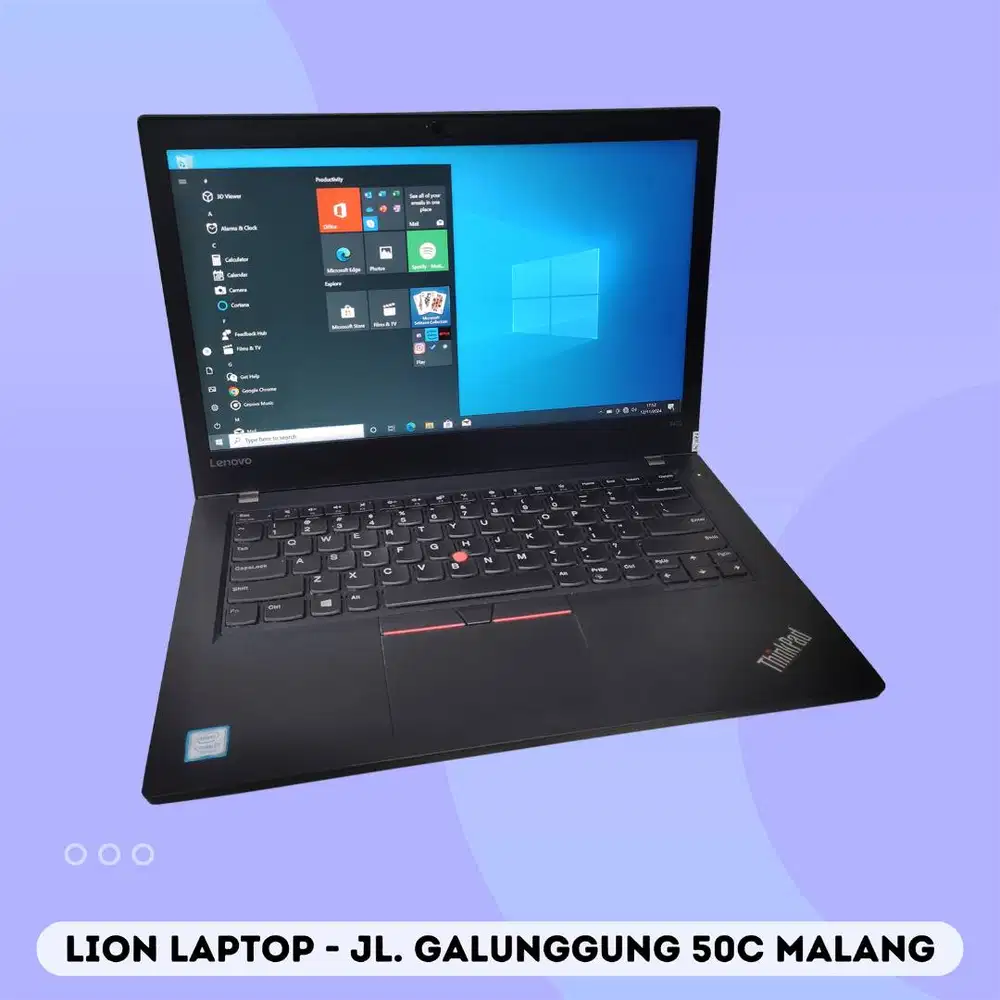 Core i7 RAM 8GB SSD 256GB Touchsceen Lenovo Thinkpad T470 [01|10]