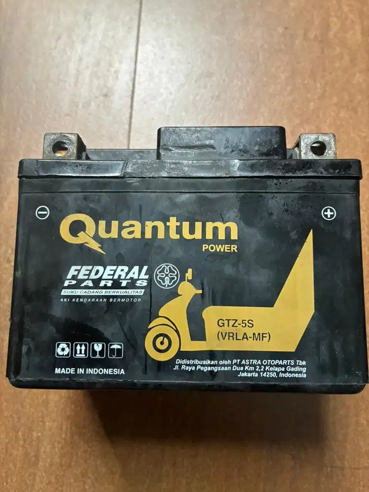 Aki Kering Beat Mio Vario Supra dll Merk Quantum
