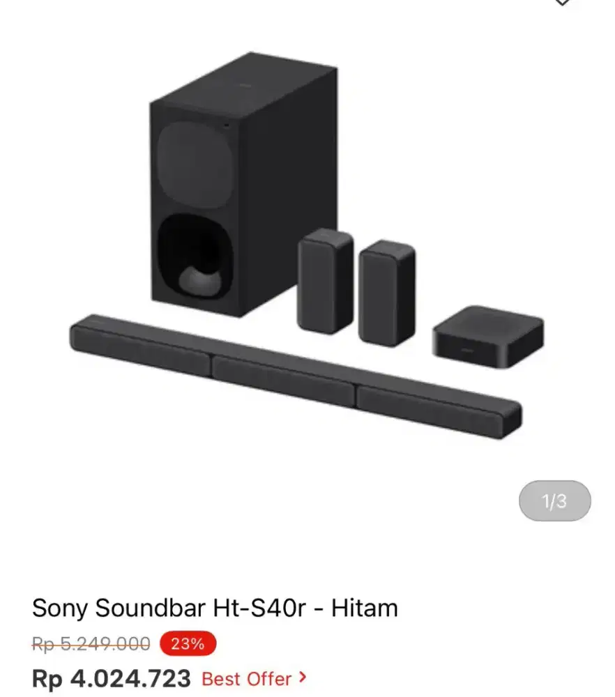 SONY SOUNBAR HT-S40R